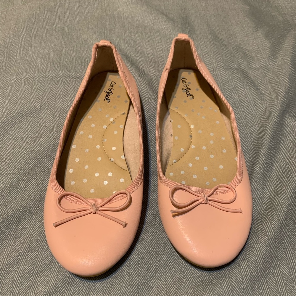 Cat & Jack girl flats size 1